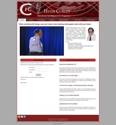 Speaker Hugh Curley's Website