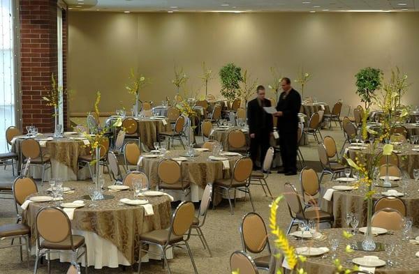 Banquet Space in Suite B and C