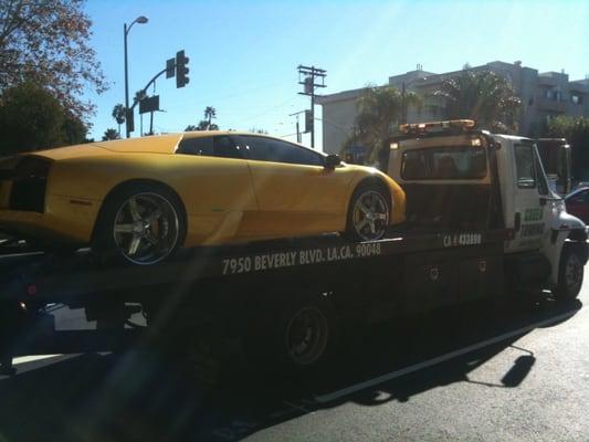 Panorama CIty Towing does Flatbed Towing