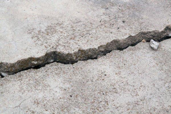 Uneven concrete is a trip hazard and can create drainage issues