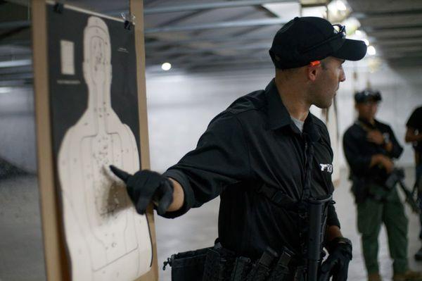 Group Indoor Rifle Training