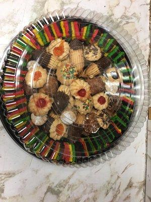 Italian cookie platter