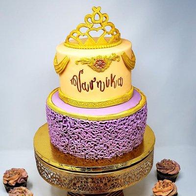 Princess themed cake