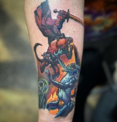 Tattoo by Mike Thurman