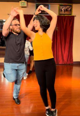 Wednesdays Bachata & Salsa are super fun at OC Dance Studio in Orange County! 2 Levels Friendly Crowd