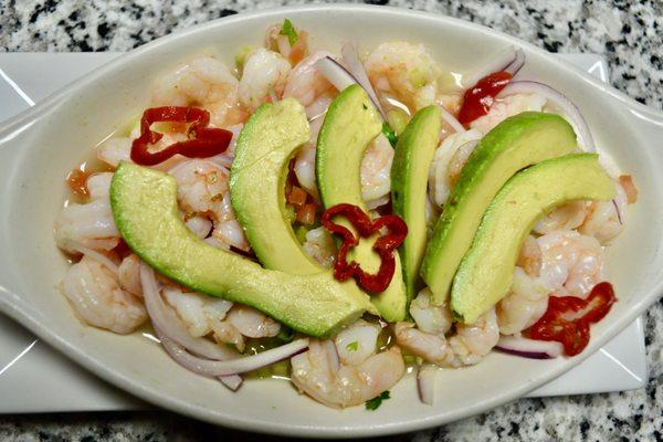 Ceviche de camarón