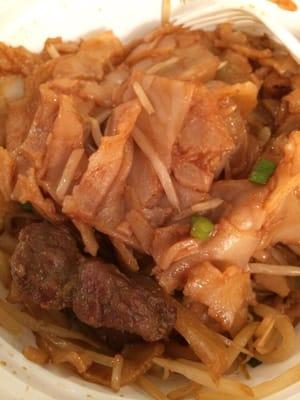 Beef chow fun