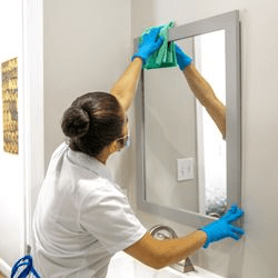 Bathroom cleaning