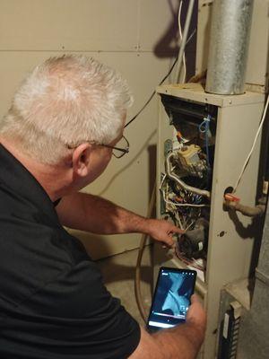 Furnace inspection