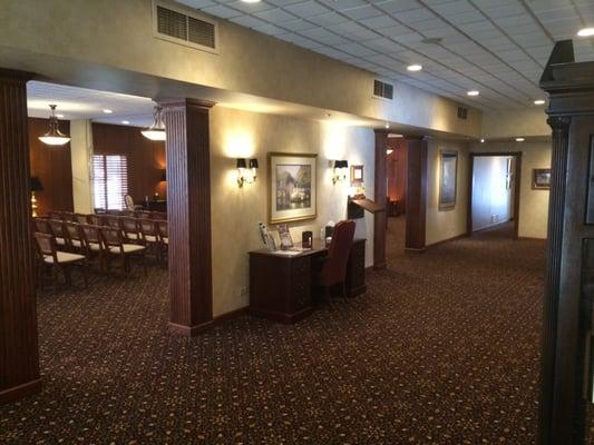 Adolf Funeral Home, Lobby