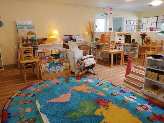 The Montessori Primary Classroom.