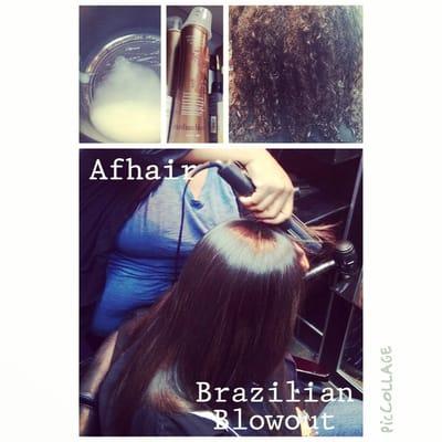 Performing a BrazilianBlowout