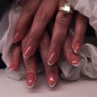 Structured Manicure with Skinny French