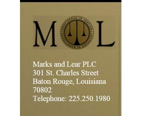 Marks and Lear PLC serves clients who have been injured in Baton Rouge and throughout Louisiana.