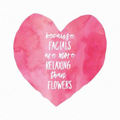 A gift certificate from The Facial Studio by Ira is the perfect way to treat your Valentine!