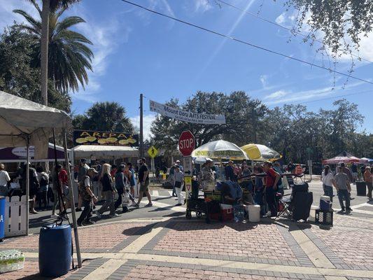 Mt. Dora Art Festival Central location