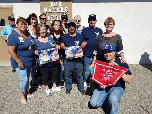 Group of our Fontana eagle members.