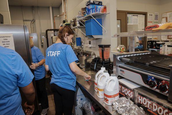 Full concessions bar available (including protein smoothies!).