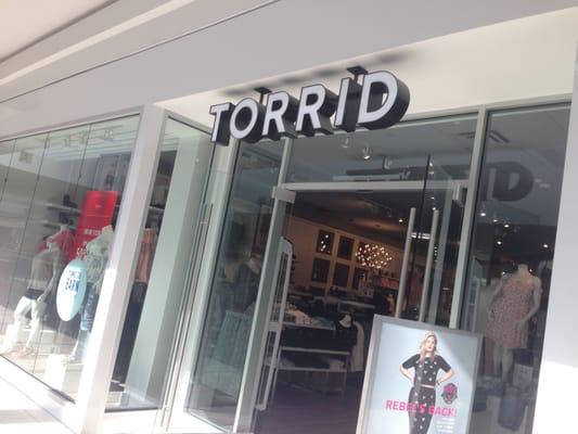 Torrid Store Front, Newpark Mall, Newark, CA.