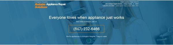 Reliable Appliance Repair Solutions-(847) 232-6466 Friendly and Reliable Appliance Helpers http://www.appliancerepair-arlingtonheightsil.com