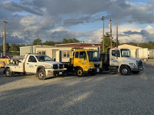 Our Trucks and drivers are ready to assist you!