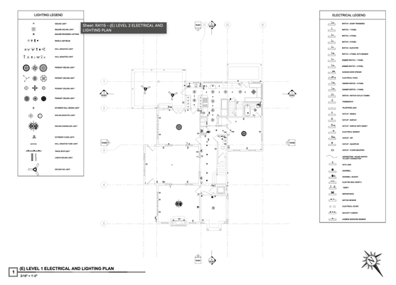 Electrical & Lighting Plan (RA114)