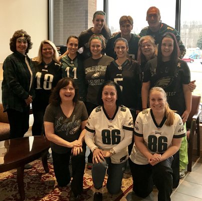 Go Eagles - the TDA Team excited and ready for Super Bowl 2018.