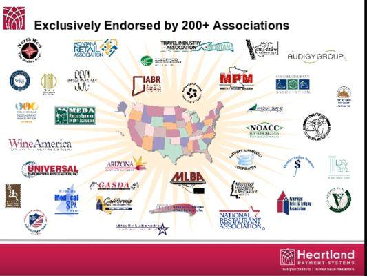 Endorsements by local and state associations