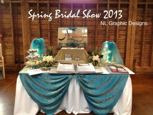 Beautiful display at the 2013 Bridal Show