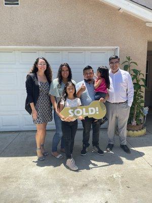 Happy first time buyers and closed on their purchase in 10 days!!