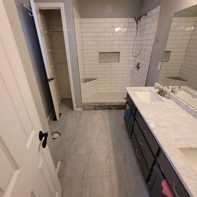 Full bathroom remodels