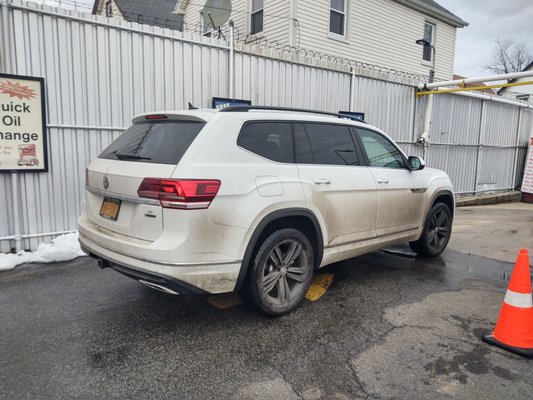 Car before Advance Car Wash