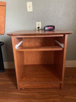 Broken nightstand