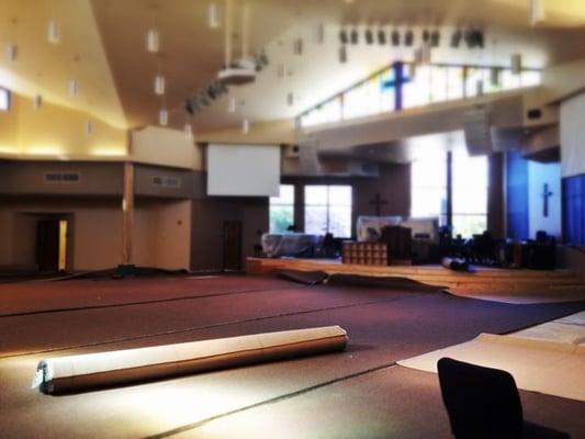 Catalina Foothills Church Remodel in Progress!