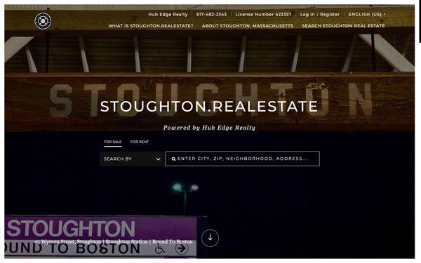 Introducing stoughton.realestate, powered by Hub Edge Realty.