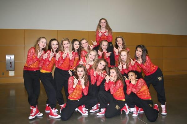 Junior Hip Hop Team, January 2011