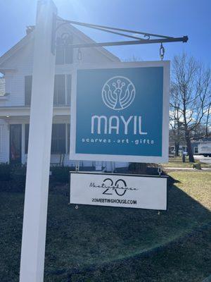 Mayil is a unique gift shop on Littleton Common located in a a beautiful 1780 historic  building.