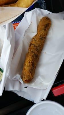 Deep fried boudin link.