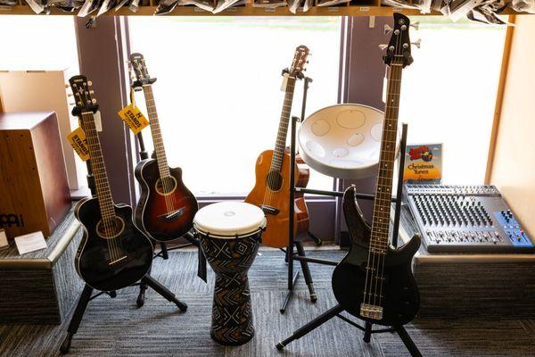 We have a wide variety of instruments for you to choose from at H & H Music.