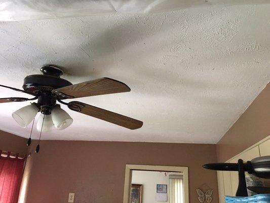 Ceiling fans replaced