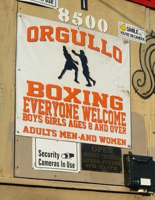 Orgullo Boxing