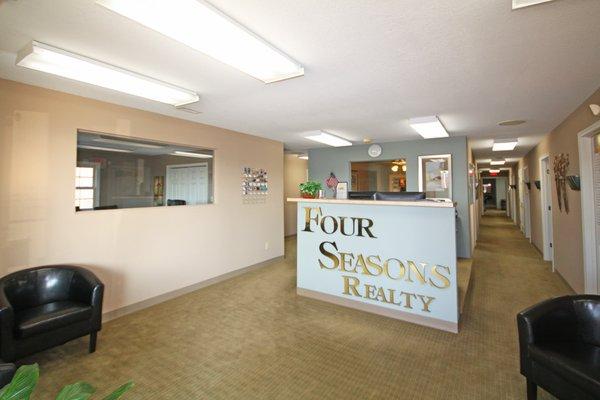 Four Seasons Realty Reception Area