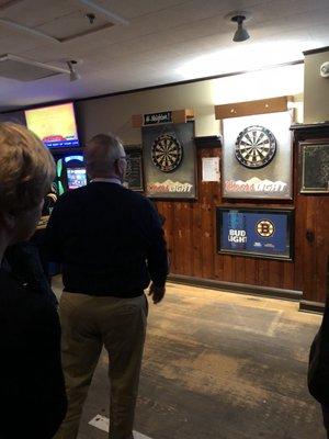 Semi-annual dart match