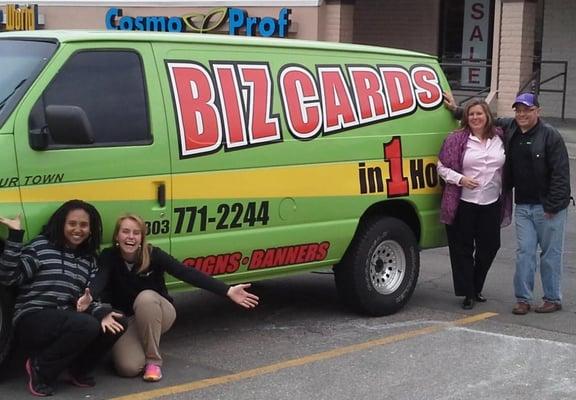 BizCard Xpress - your one stop for all of your printing needs.