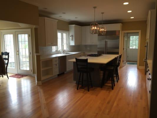 Cherry Cabinetry Paint After