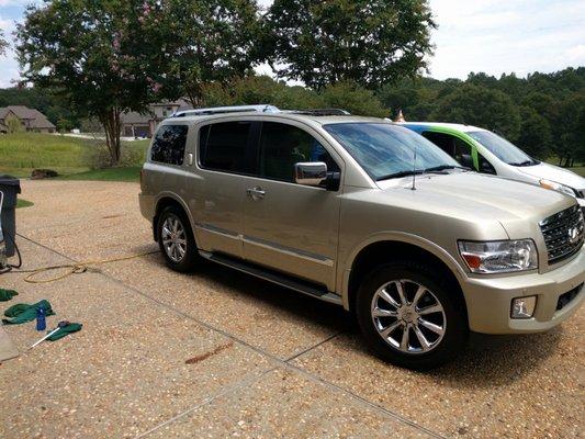 A truly remarkable transformation! Kids and adults can now travel safe in a sanitized clean car!