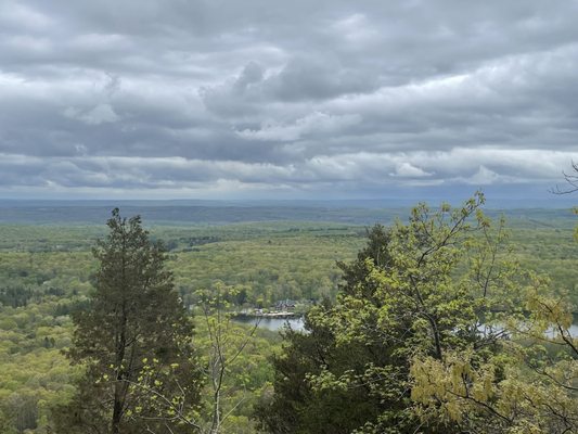 View from the ridge