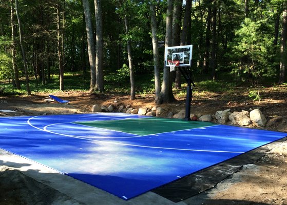 Outdoor Sports Court in Andover