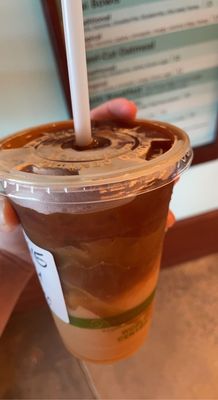 iced caramel macchiato- always enough caramel!