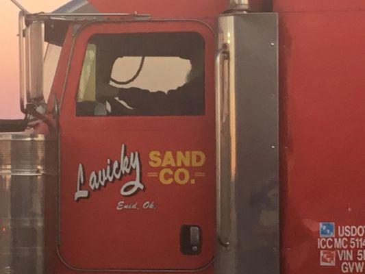 Lavicky Sand CO.  Enid, OK Est. 1978